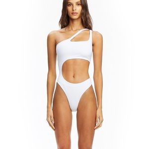 I.AM.GIA WHITE SATURN BODYSUIT